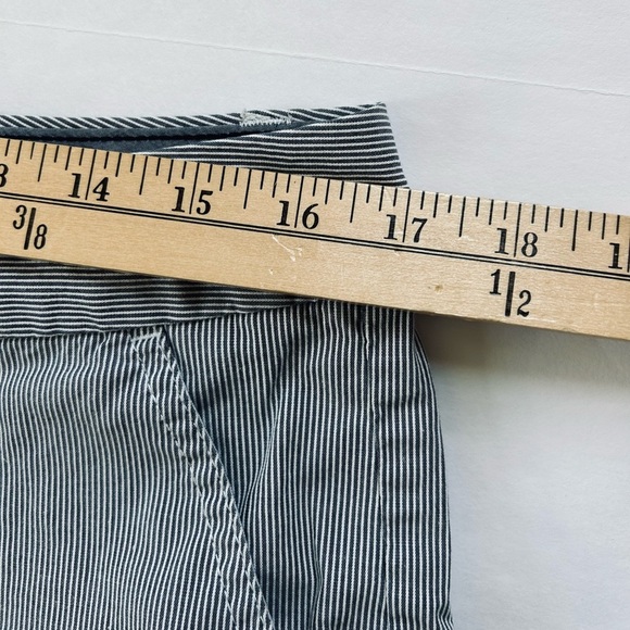 TOMMY HILFIGER Cotton Denim Pinstripe Shorts - Picture 3 of 5
